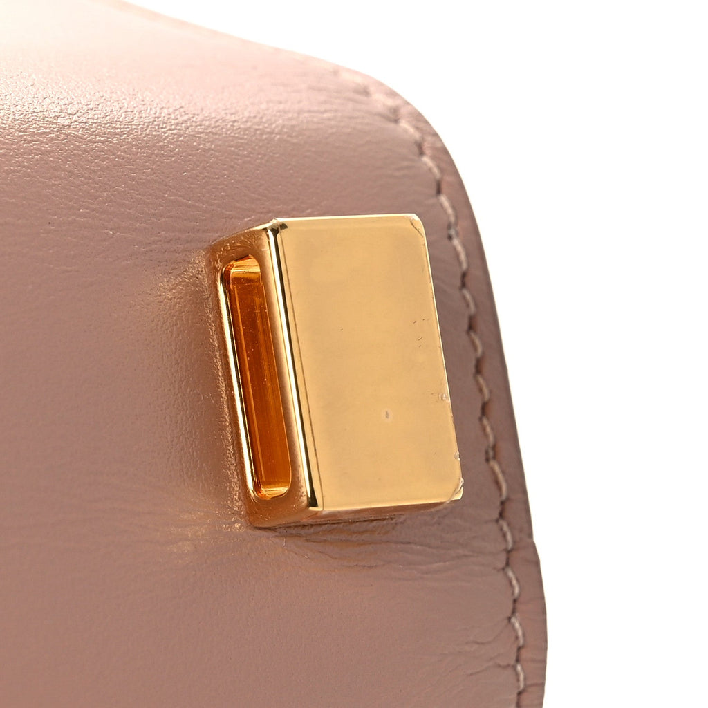 Box Calfskin Micro 30 Montaigne Flap Bag Rose Des Vents wholesalehk.shop