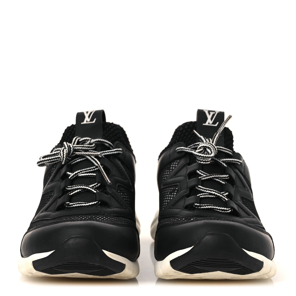 Technical Nylon Monogram Rubber Aftergame Sneakers 37 Black £¨ Direct shipment via from wholesalehk.shop