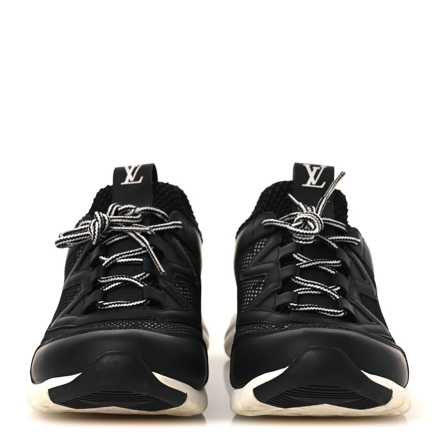 Technical Nylon Monogram Rubber Aftergame Sneakers 37 Black £¨ Direct shipment via from wholesalehk.shop