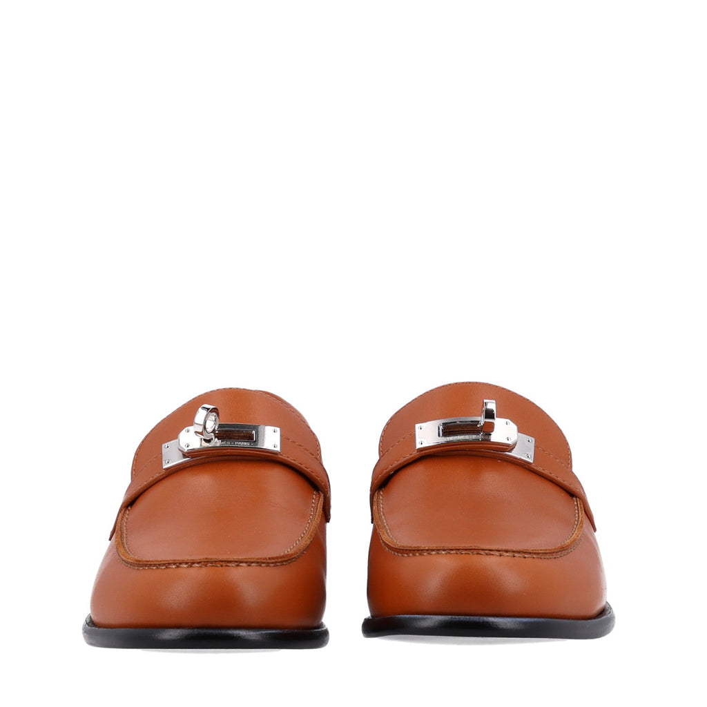 Calfskin Womens Destin Loafer 36 Naturel wholesalehk.shop