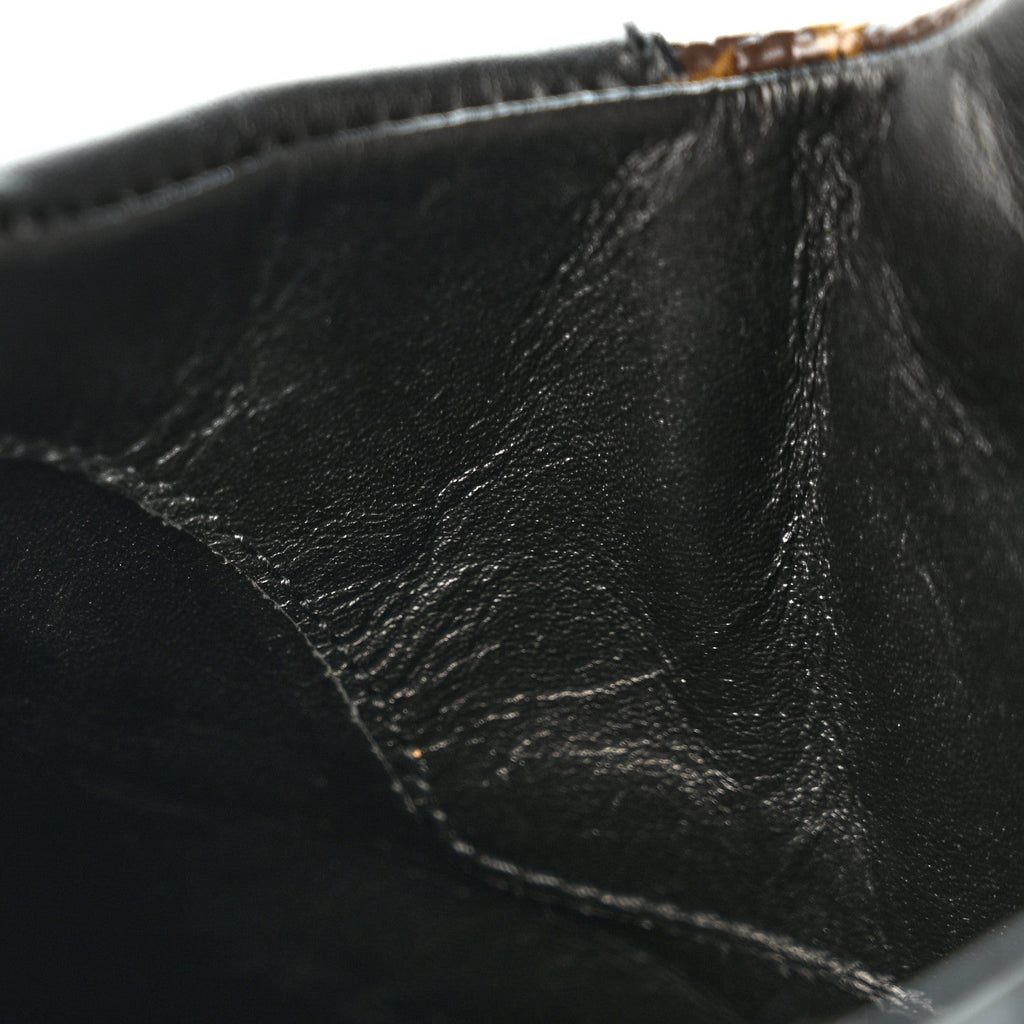Suede Calfskin Monogram Laureate Platform Desert Boots 36.5 Black £¨ Direct shipment via from wholesalehk.shop