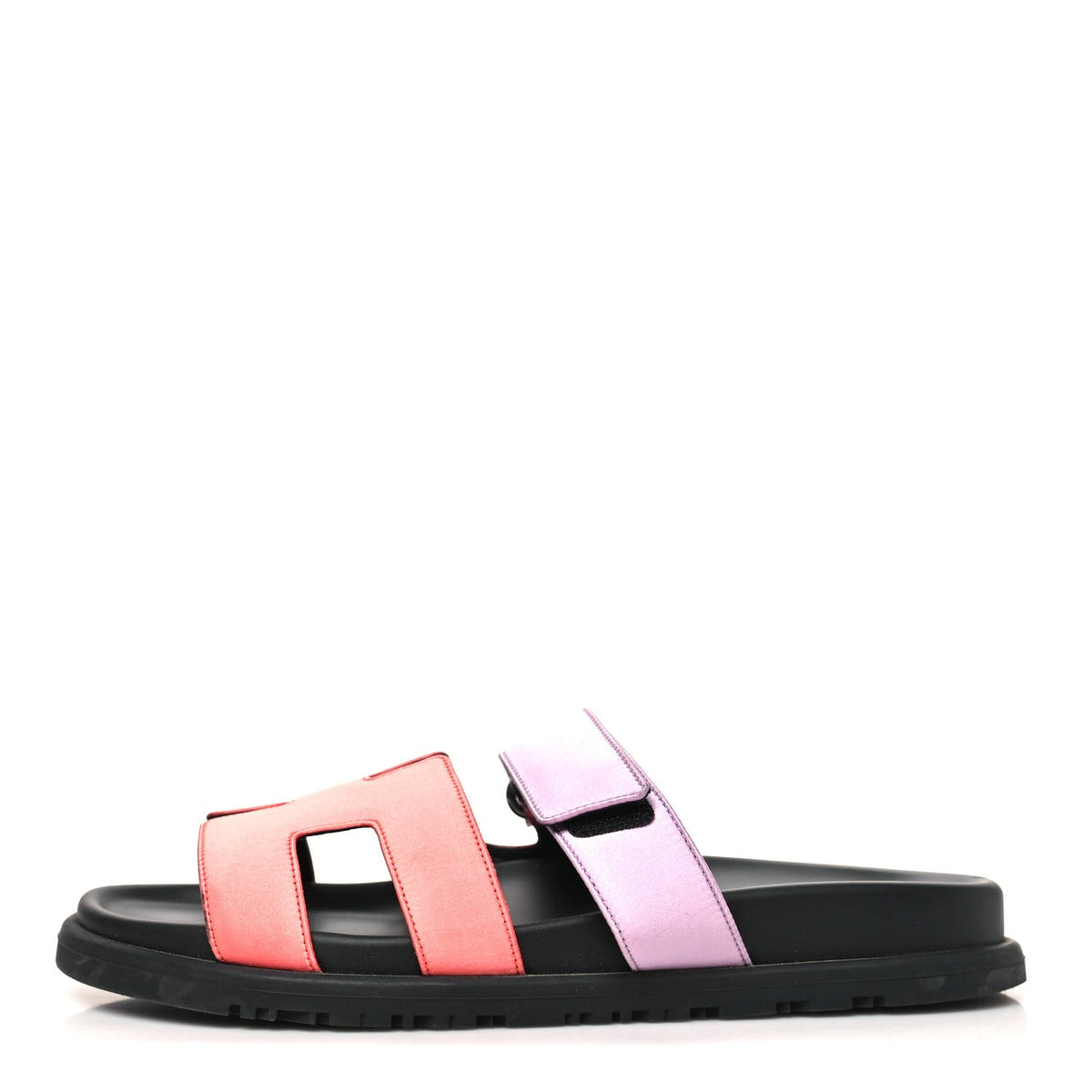 Satin Crepe Chypre Sandals 37.5 Rose Peche Violet Petale wholesalehk.shop