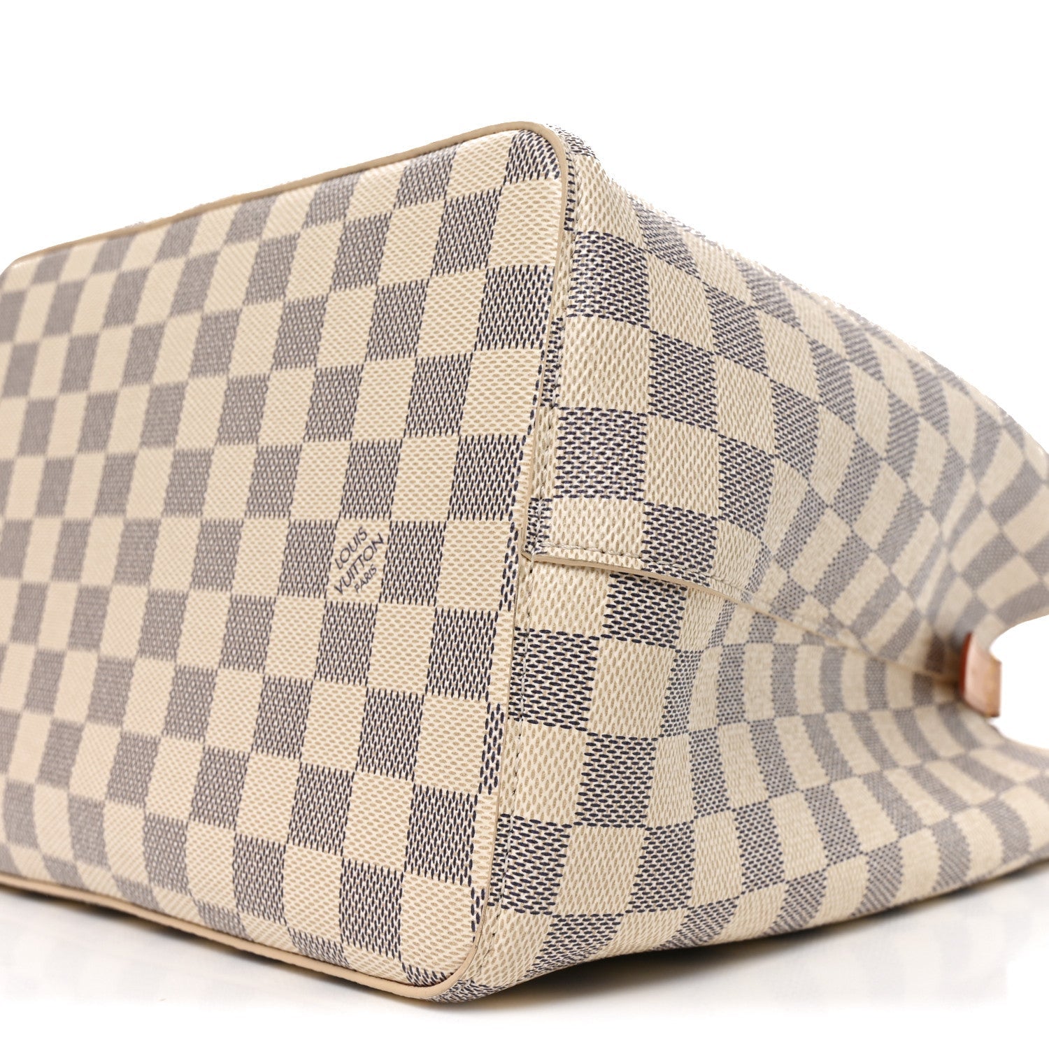 Damier Azur Braided Neonoe MM Peach Cream £¨ Direct shipment via from wholesalehk.shop