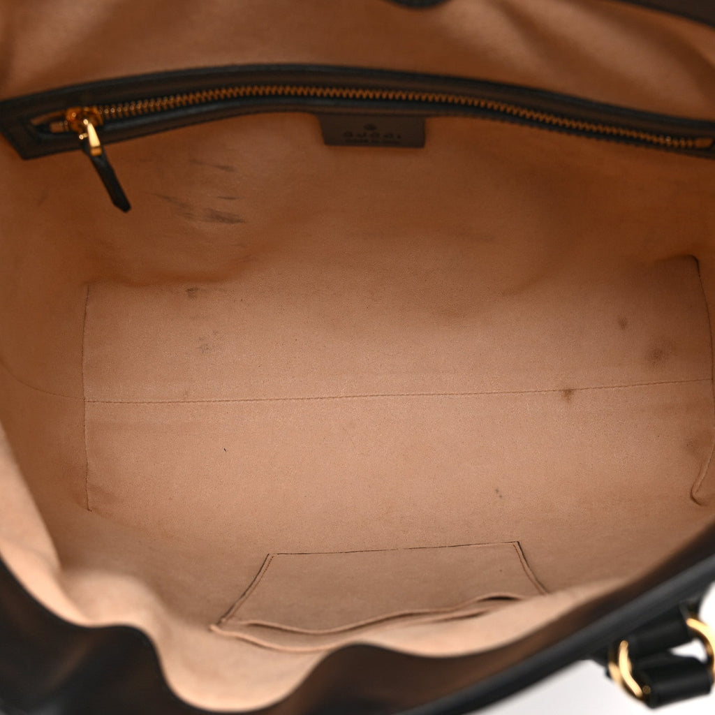 Guccissima Linea A Foldover Tote Black £¨ Direct shipment via from wholesalehk.shop