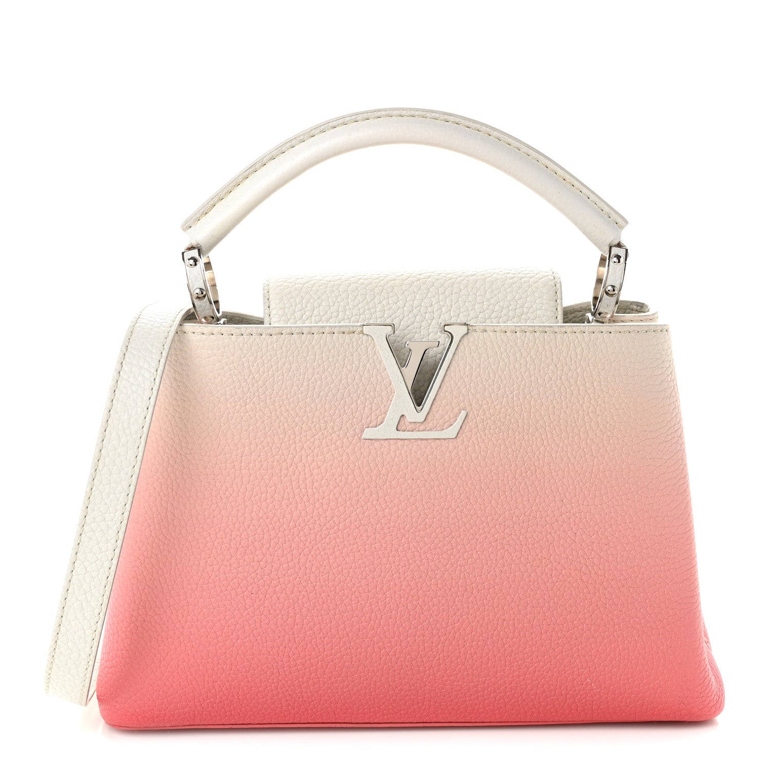 Taurillon Gradient Cloudy Capucines BB Corail £¨ Direct shipment via from wholesalehk.shop