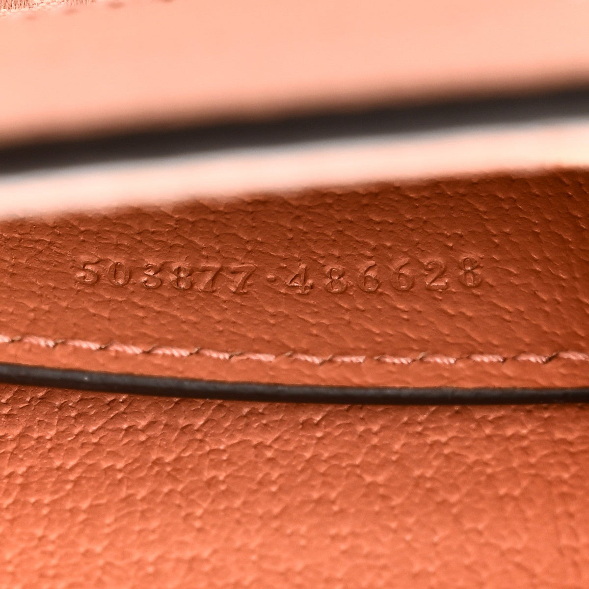 Monogram Textured Dollar Calfskin Small Ophidia Chain Shoulder Bag Cloche Rose Pink wholesalehk.shop