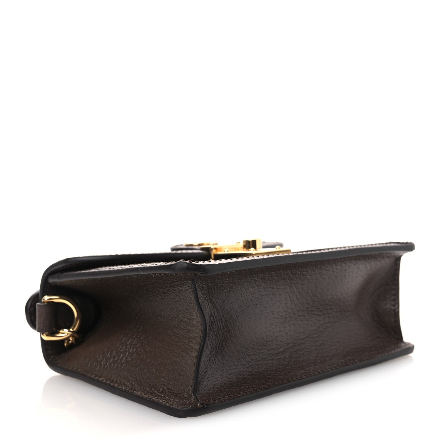 GG Supreme Monogram Textured Dollar Calfskin Web Mini Ophidia Padlock Top Handle Chain Shoulder Bag Beige Ebony New Acero £¨ Direct shipment via from wholesalehk.shop