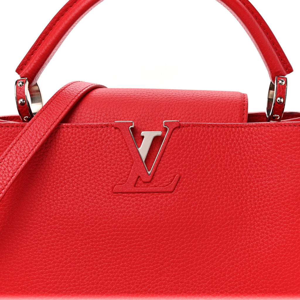 Taurillon Capucines PM Rubis £¨ Direct shipment via from wholesalehk.shop