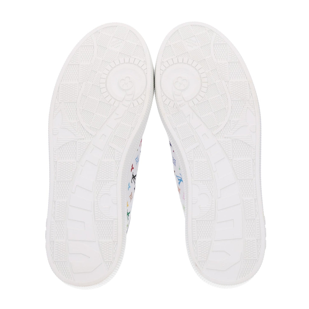 LV X TM Calfskin Monogram Multicolor Lagoon Sneakers 40 White £¨ Direct shipment via from wholesalehk.shop