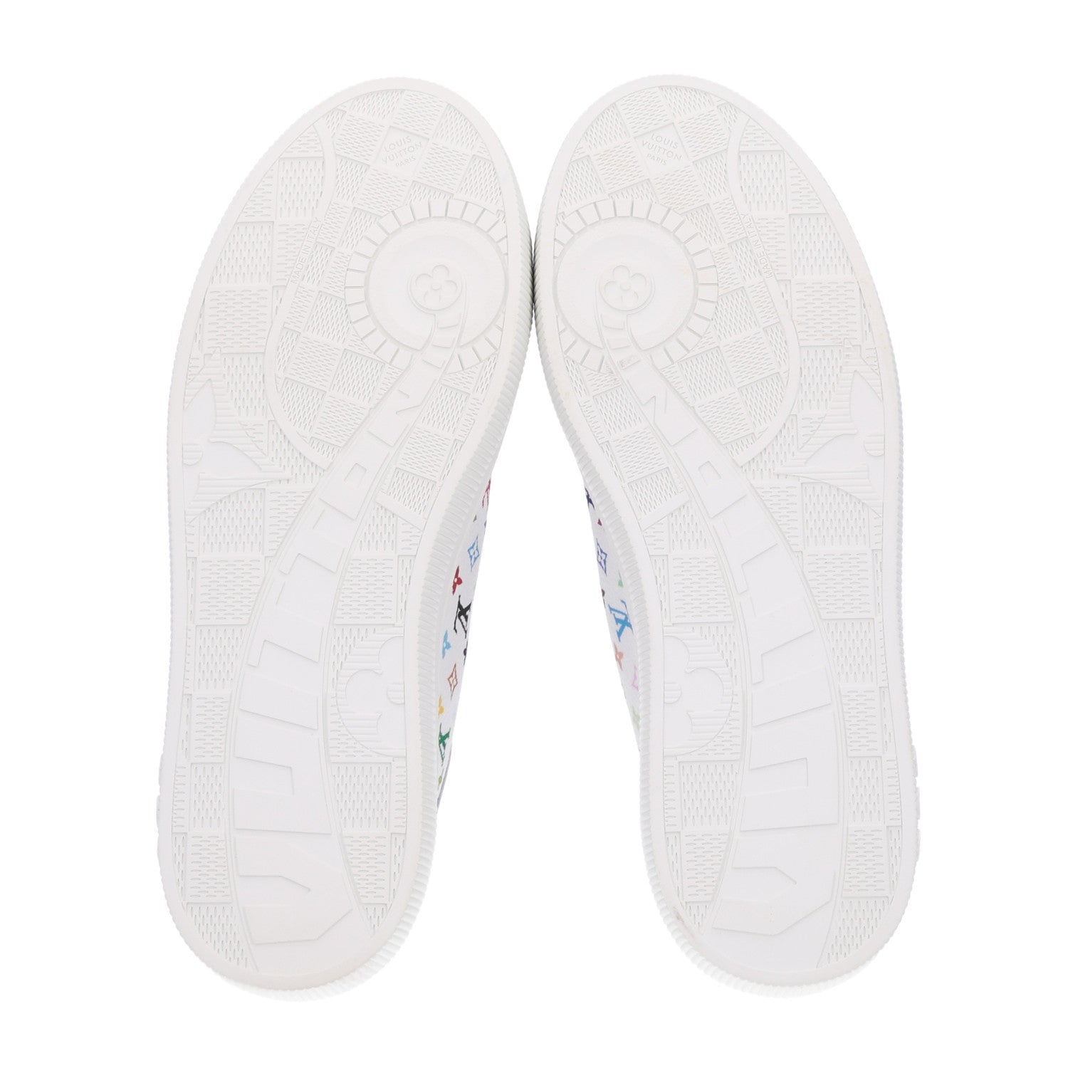 LV X TM Calfskin Monogram Multicolor Lagoon Sneakers 40 White £¨ Direct shipment via from wholesalehk.shop