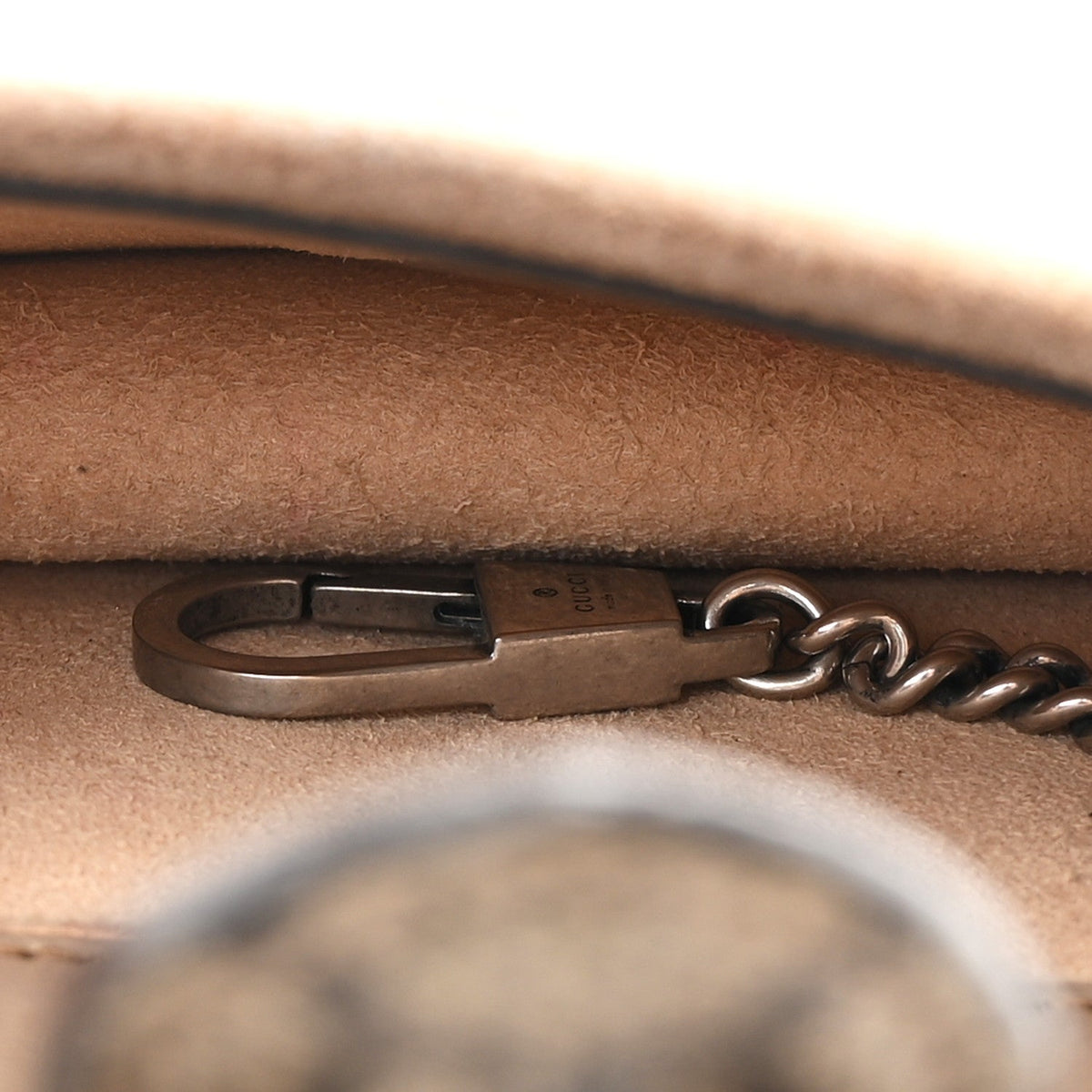 GG Supreme Monogram Super Mini Dionysus Shoulder Bag Taupe wholesalehk.shop