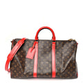 Calfskin Monogram Keepall Bandouliere 50 Coquelicot wholesalehk.shop