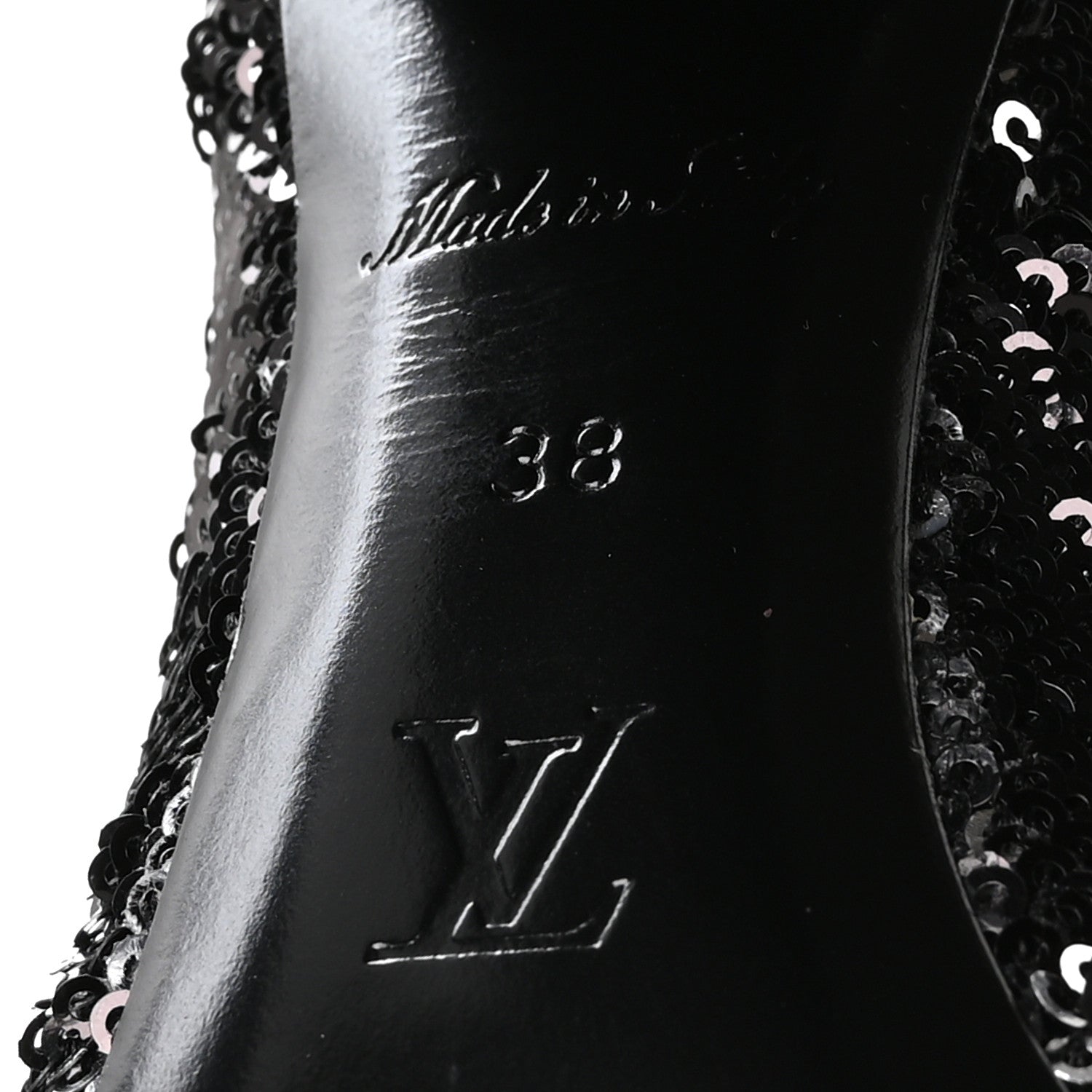 Sequin Donna High Boots 38 Black £¨ Direct shipment via from wholesalehk.shop