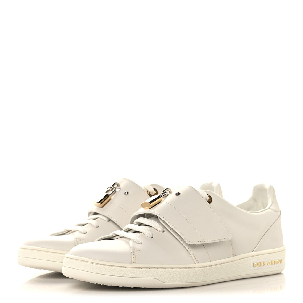 Calfskin Front Row Sneaker 36.5 White £¨ Direct shipment via from wholesalehk.shop