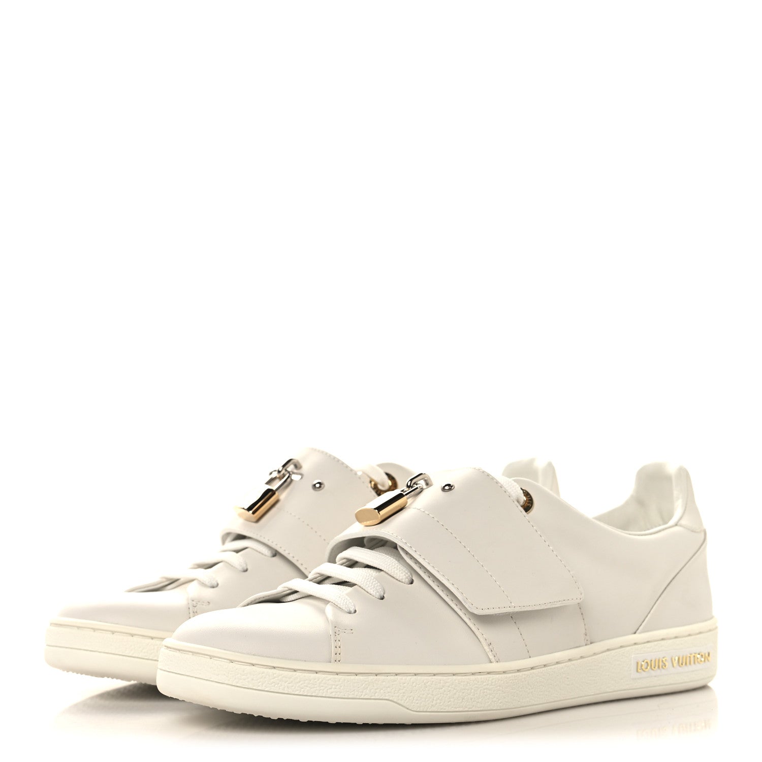 Calfskin Front Row Sneaker 36.5 White £¨ Direct shipment via from wholesalehk.shop