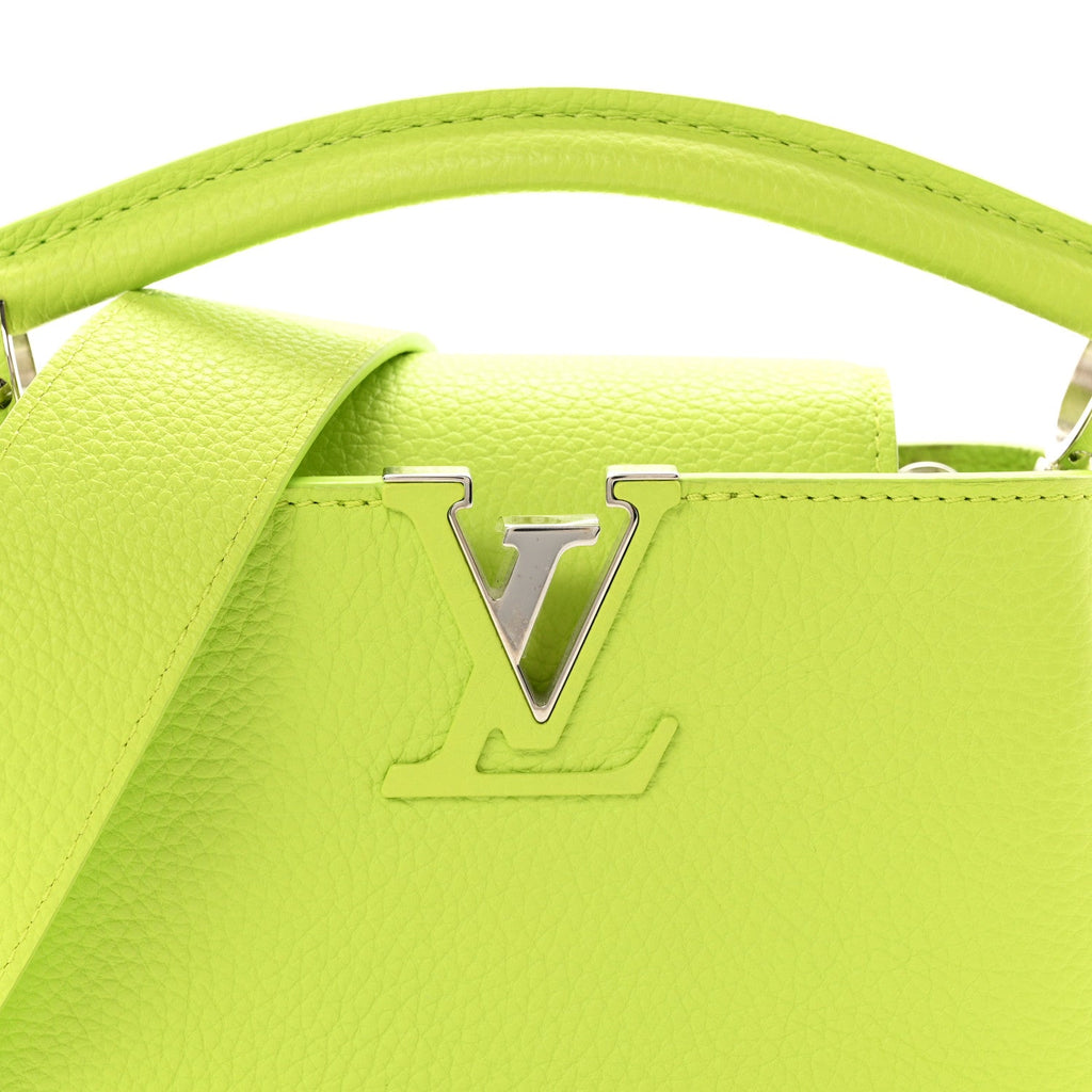 Taurillon Mini Capucines Chartreuse £¨ Direct shipment via from wholesalehk.shop