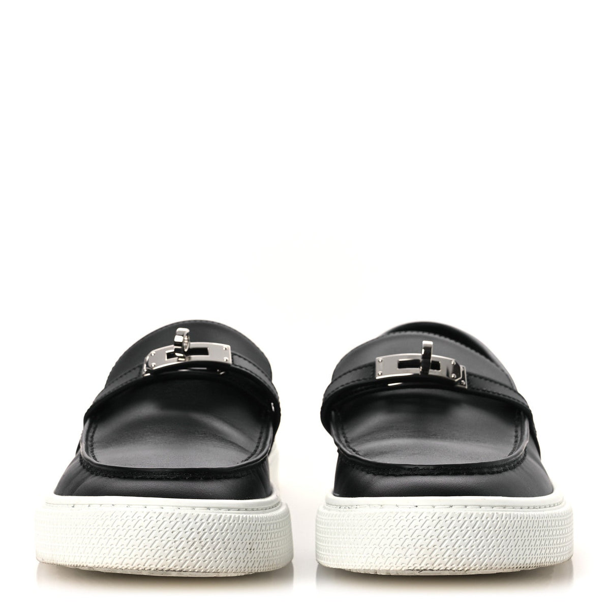 Calfskin Game Slip On Sneakers 39.5 Black wholesalehk.shop