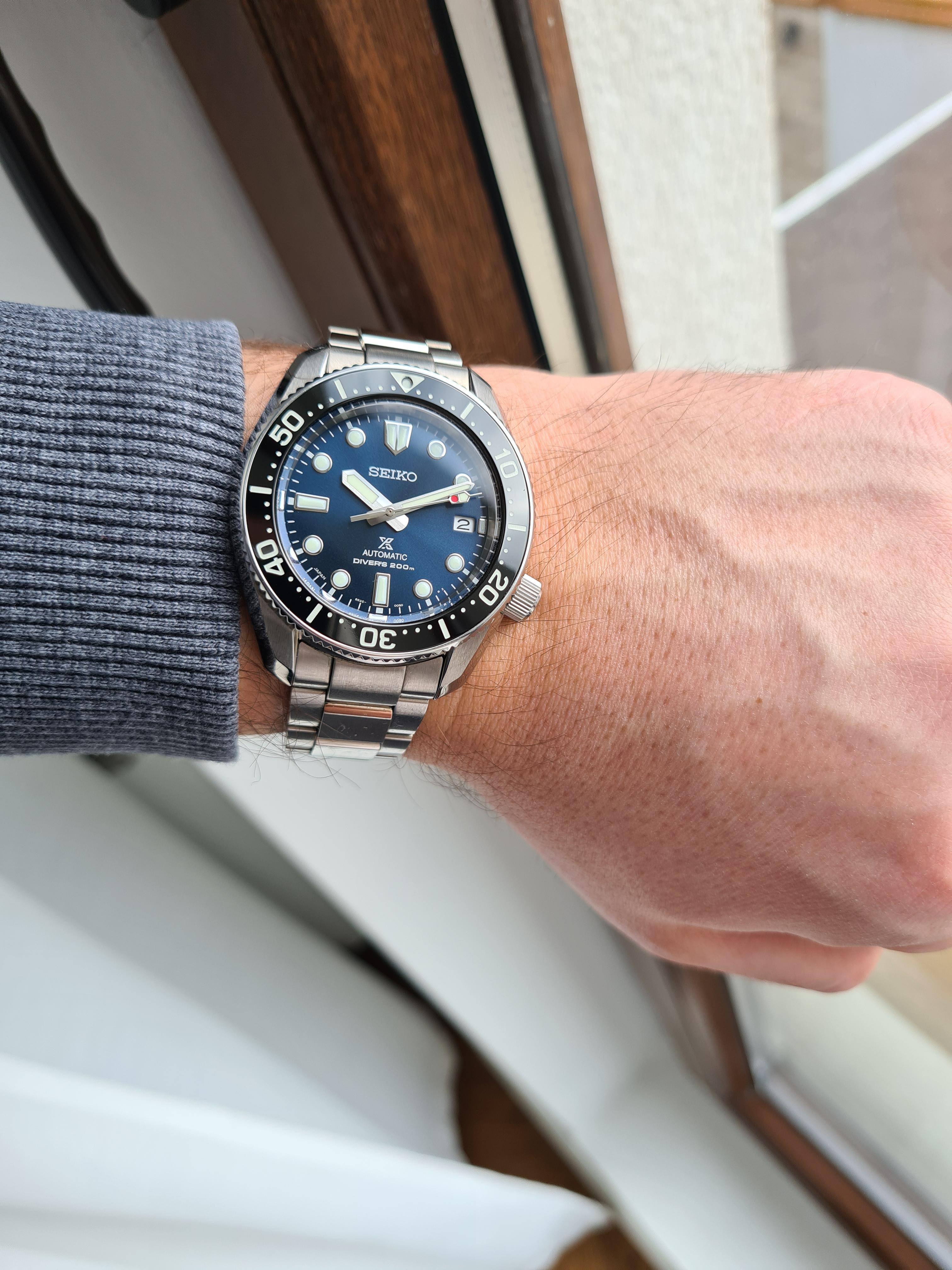 Seiko Prospex Sea Automatic Diver Green Dial Silver Steel Strap Watch For Men - SPB187J1 wholesalehk.shop