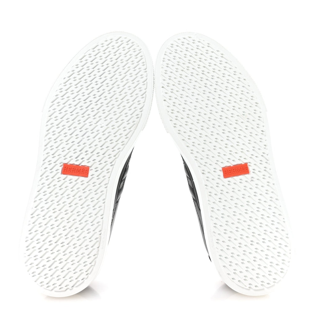 Calfskin Deep Sneakers 36 Black wholesalehk.shop