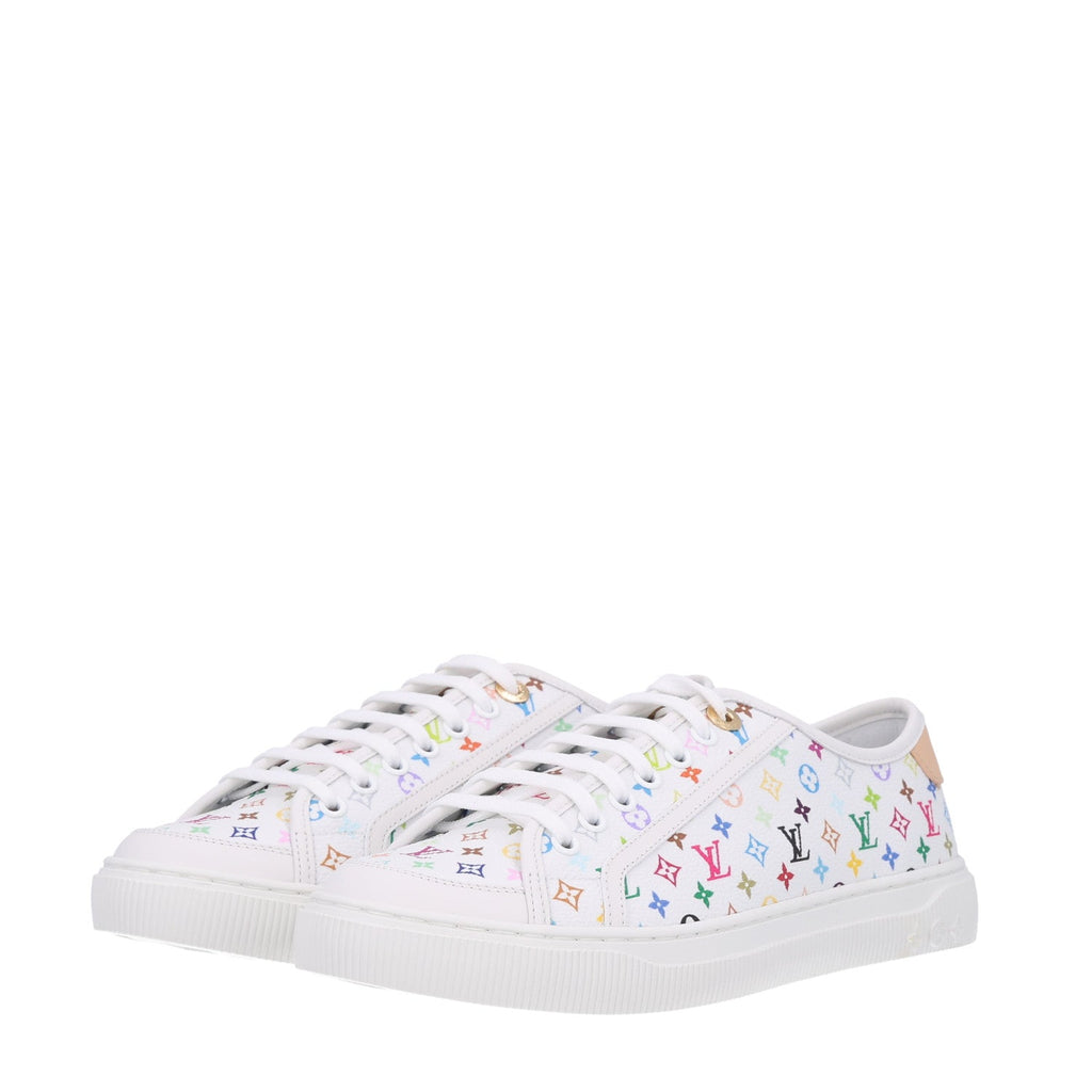 LV X TM Calfskin Monogram Multicolor Lagoon Sneakers 40 White £¨ Direct shipment via from wholesalehk.shop