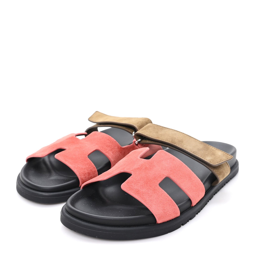 Suede Goatskin Womens Chypre Sandals 40 Rouge Tomette Terre Ambree wholesalehk.shop