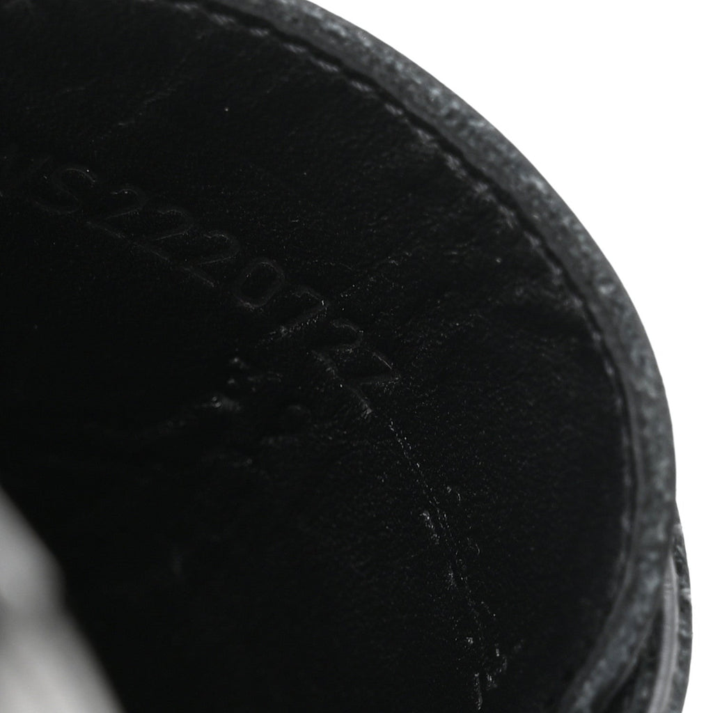 Glossed Calfskin First Oxford 39 Black wholesalehk.shop