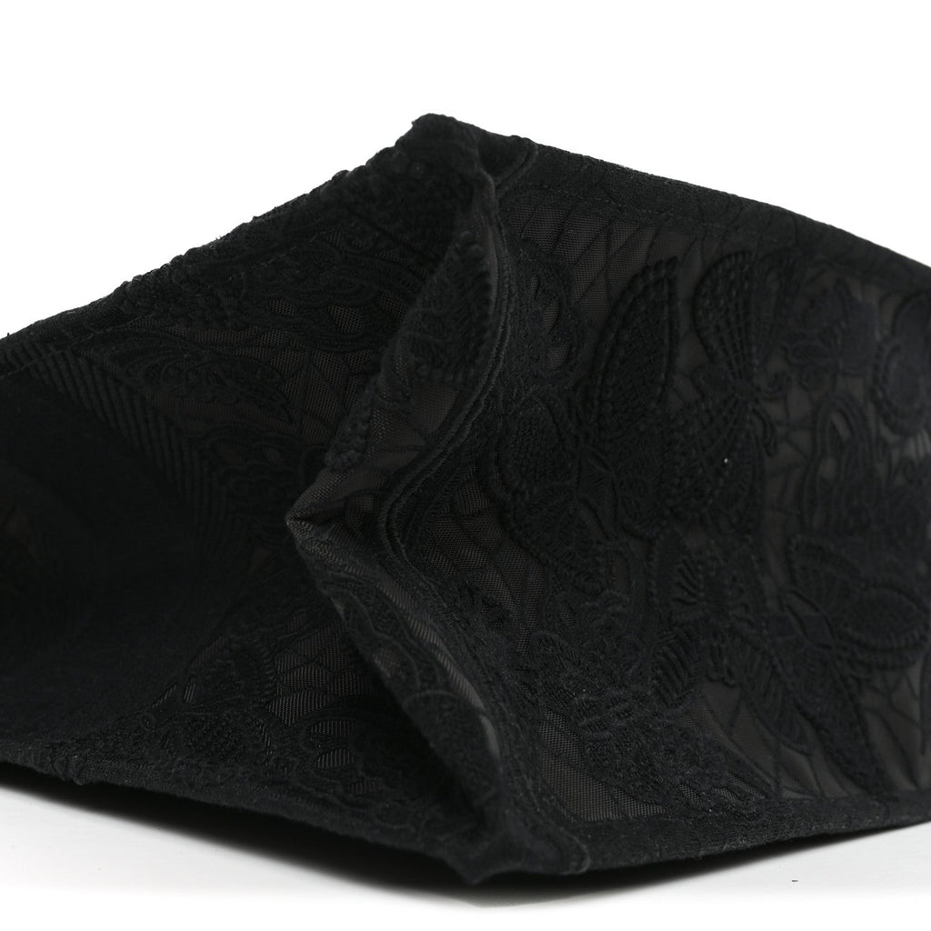 Embroidered 3D Macrame D-Lace Butterfly Large Book Tote Black Multicolor £¨ Direct shipment via from wholesalehk.shop