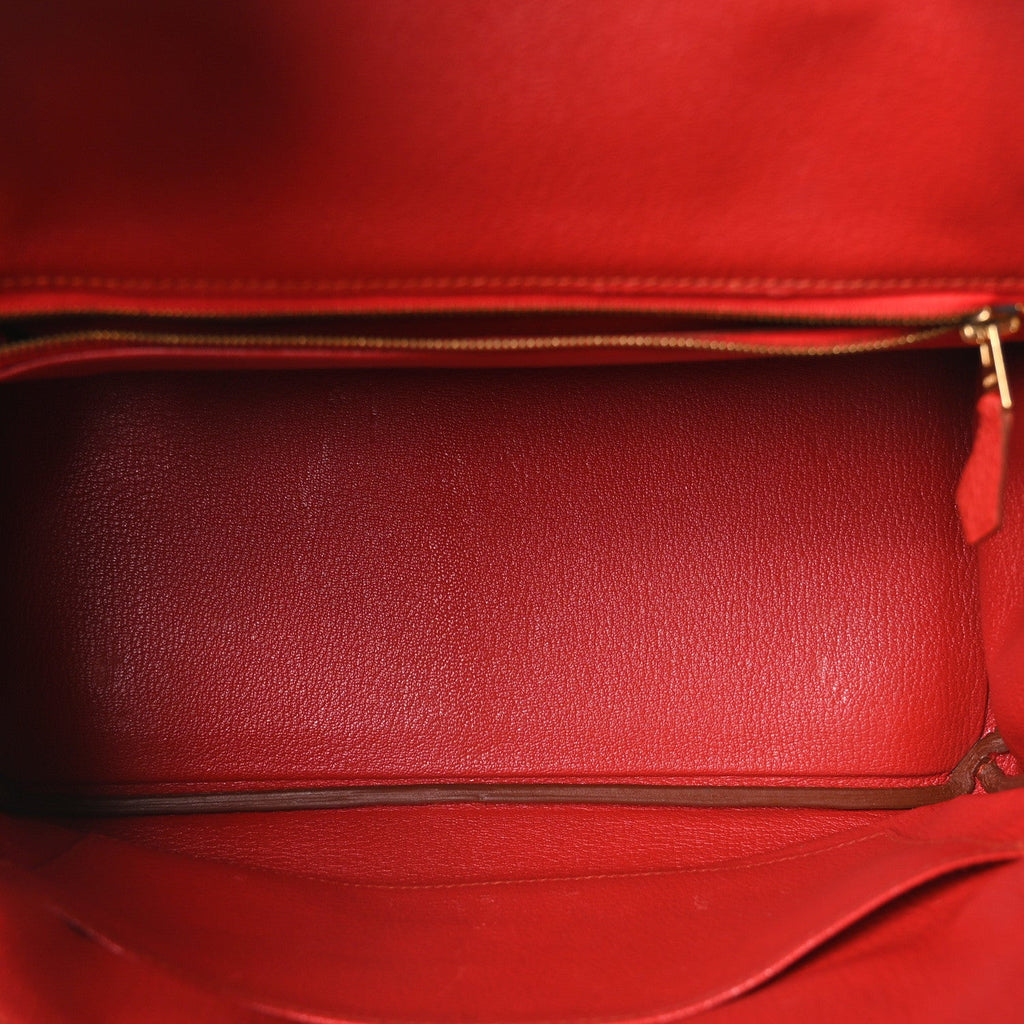 Taurillon Clemence Birkin 30 Rouge Casaque £¨ Direct shipment via from wholesalehk.shop
