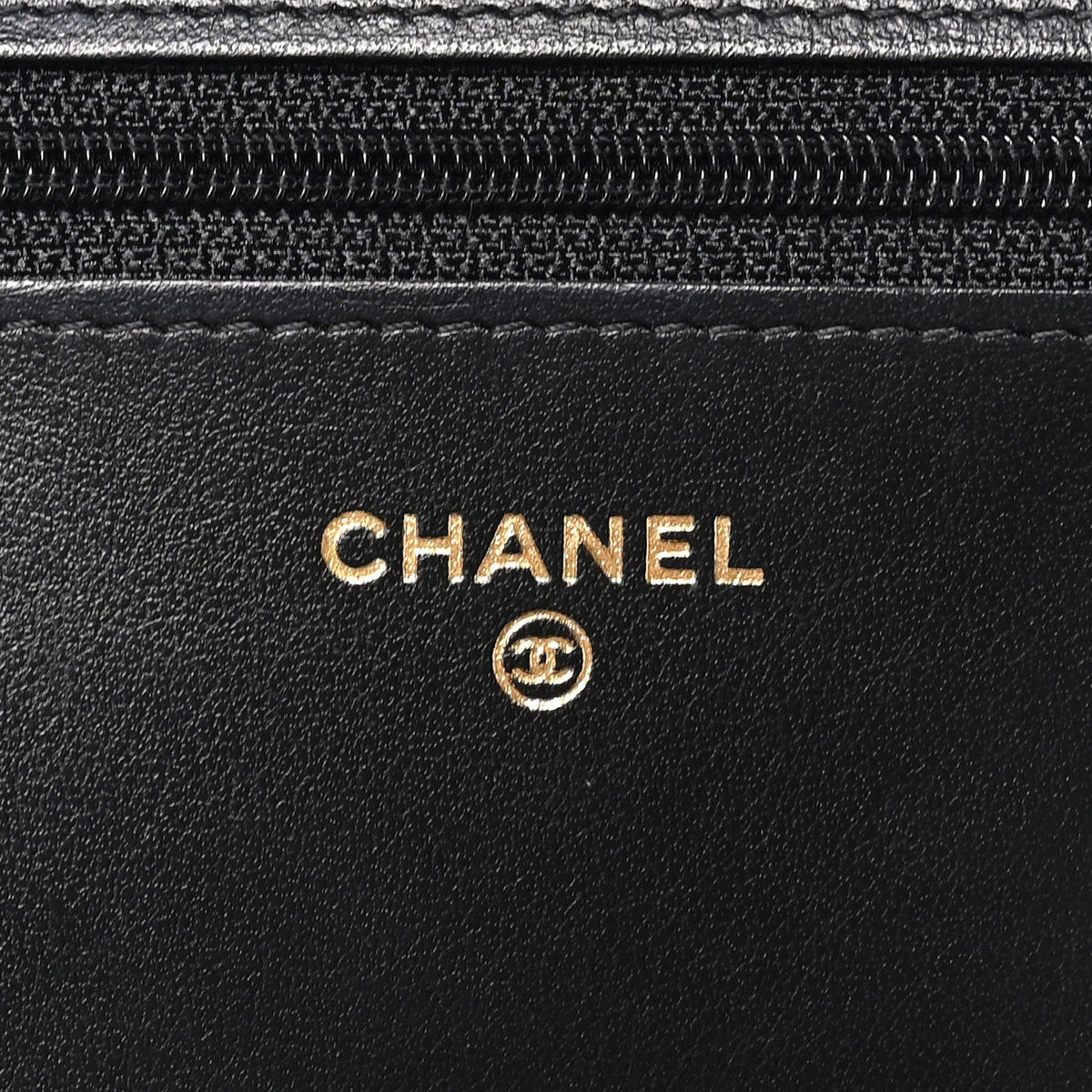 Caviar Quilted Boy Wallet On Chain WOC Black wholesalehk.shop