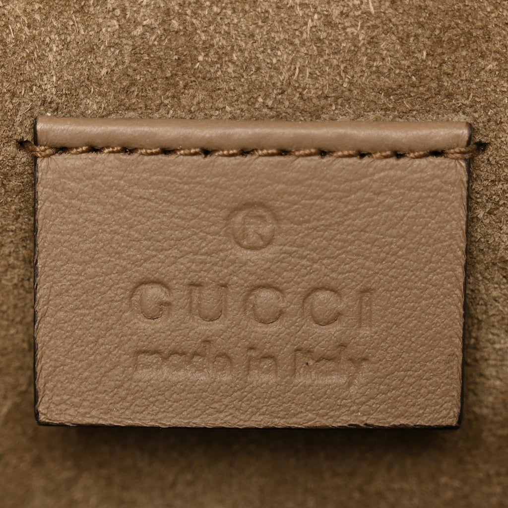 GG Supreme Monogram Small Dionysus Shoulder Bag Taupe wholesalehk.shop