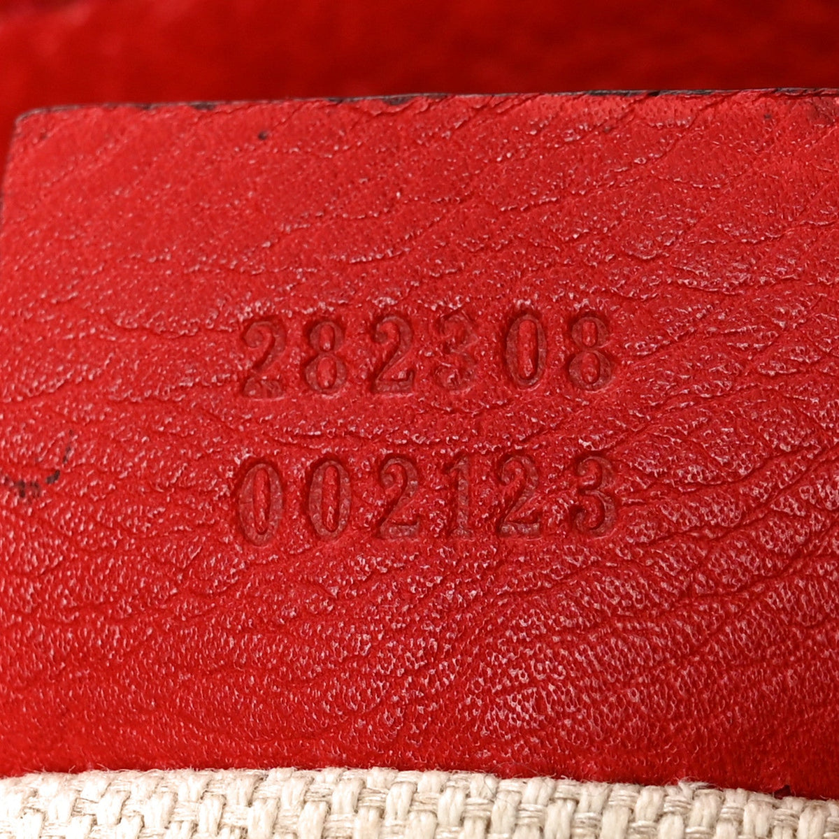 Pebbled Calfskin Large Soho Shoulder Bag Red wholesalehk.shop