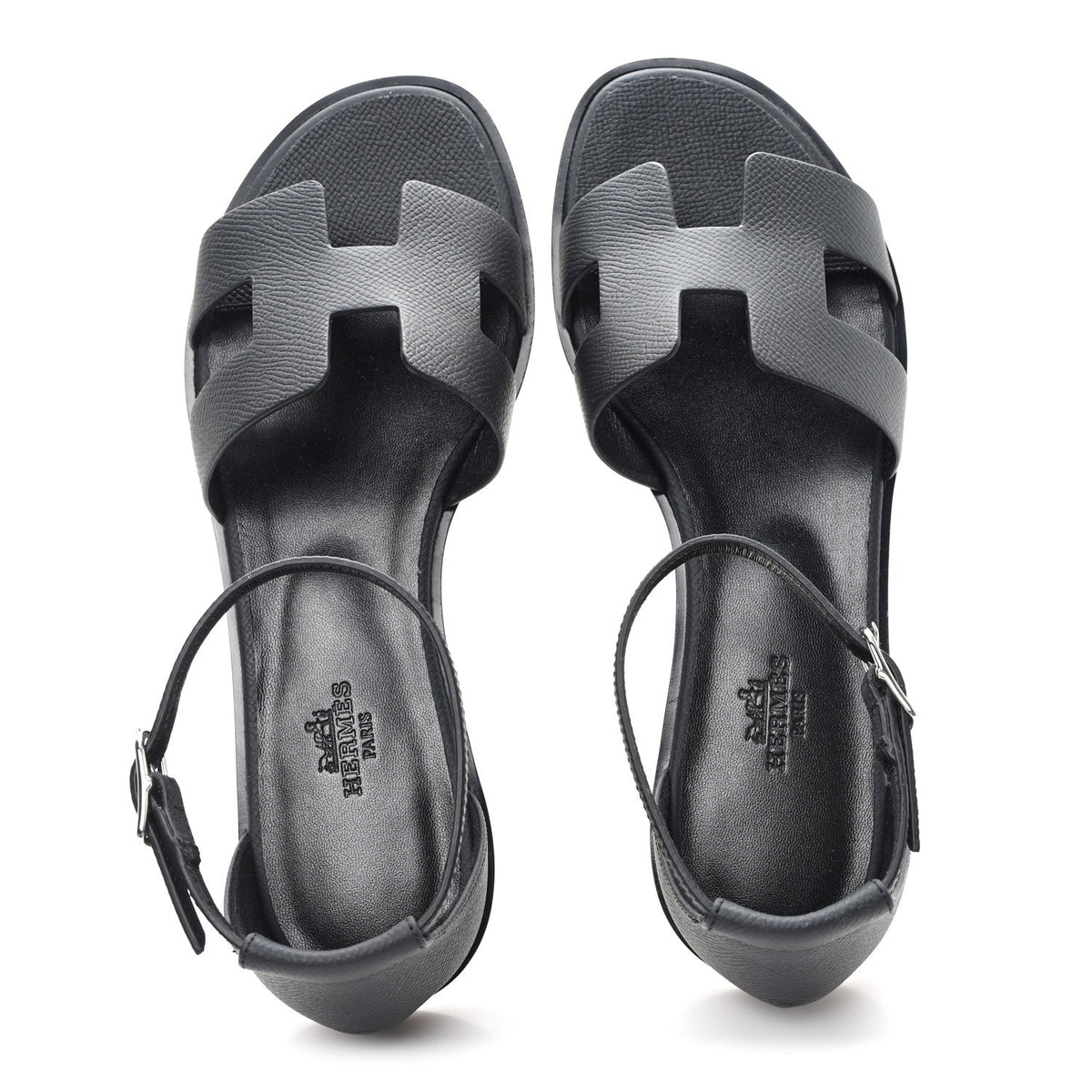 Epsom Santorini Sandals 38 Black wholesalehk.shop