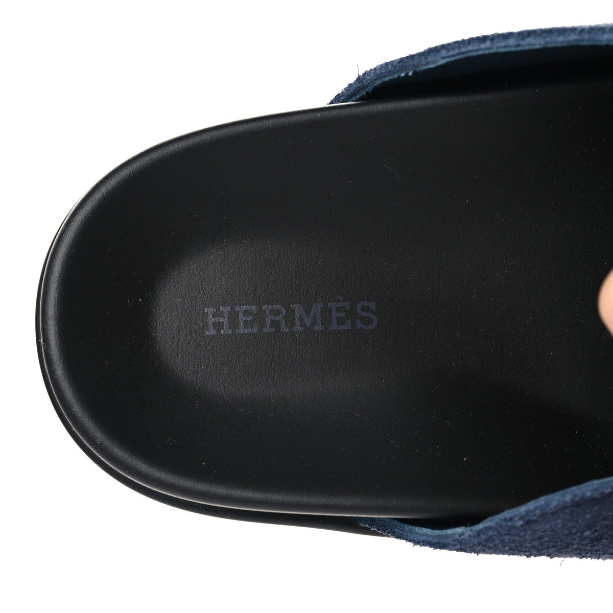 Suede Calfskin Mens Go Mules 40 Bleu Celeste wholesalehk.shop