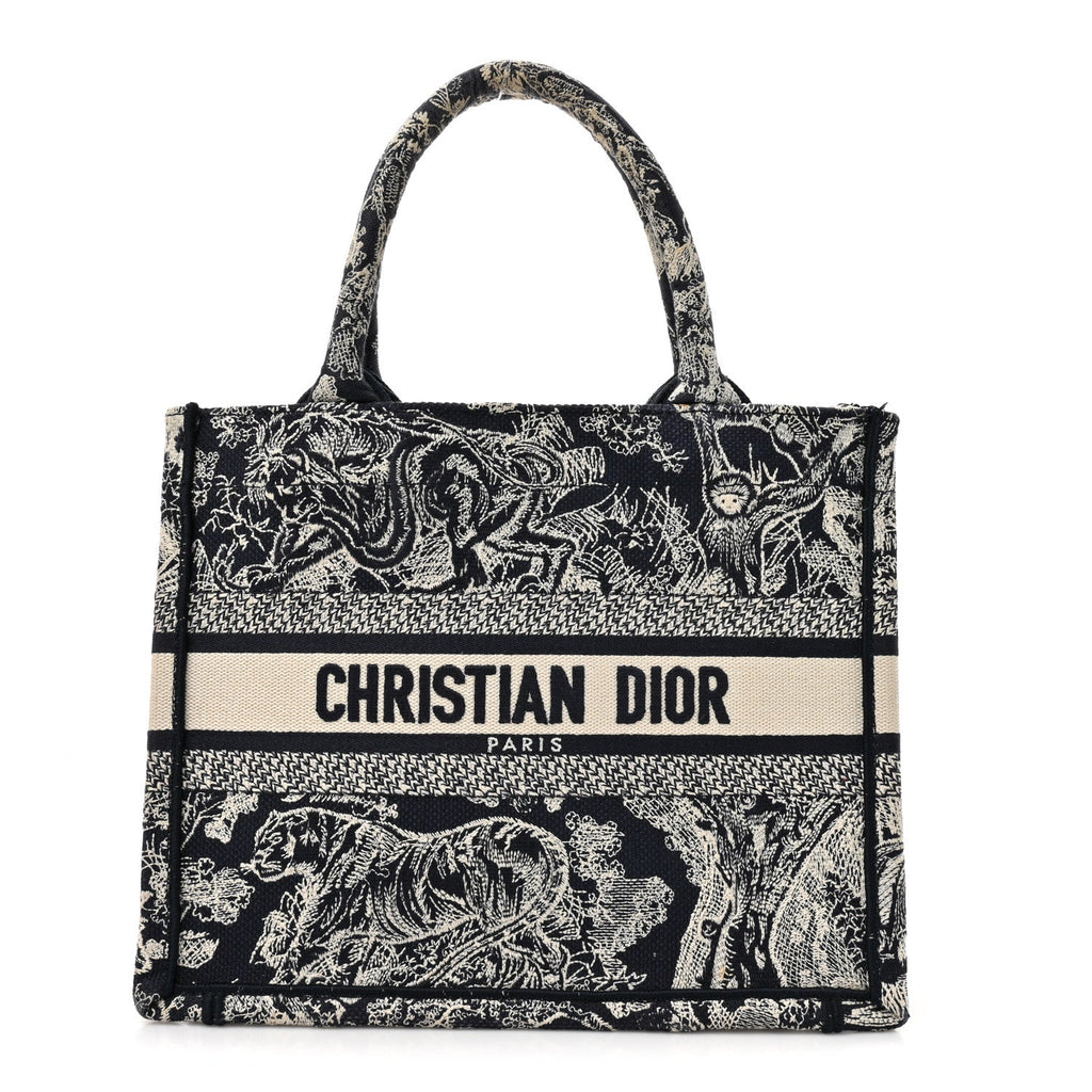 Calfskin Dioriviera Toile De Jouy Small Book Tote With Strap Blue Multicolor £¨ Direct shipment via from wholesalehk.shop