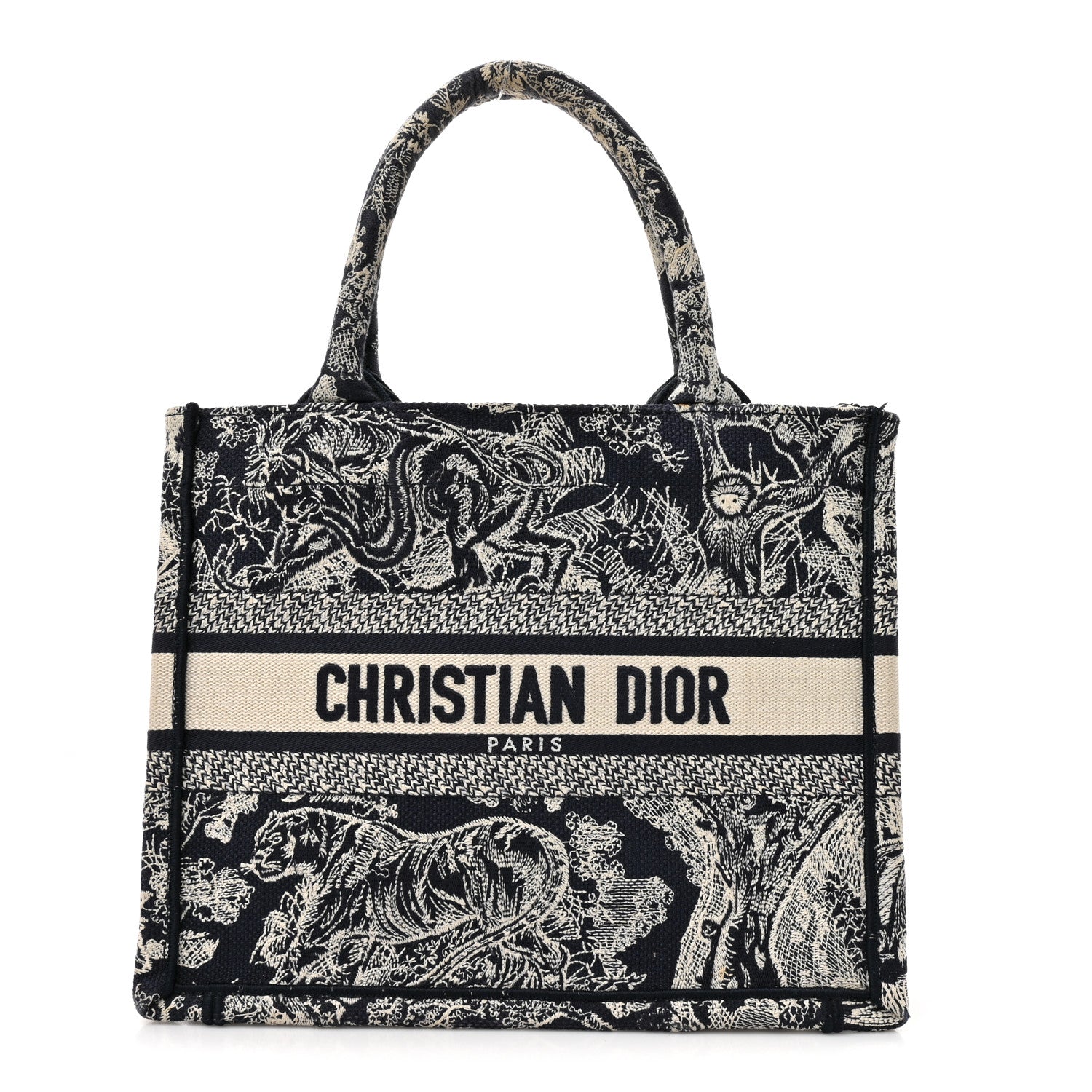 Calfskin Dioriviera Toile De Jouy Small Book Tote With Strap Blue Multicolor £¨ Direct shipment via from wholesalehk.shop