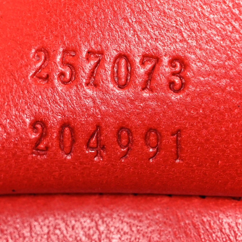 Patent Microguccissima Small Broadway Clutch Red £¨ Direct shipment via from wholesalehk.shop