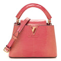 Metallic Lizard Capucines Mini Fuchsia Gold £¨ Direct shipment via from wholesalehk.shop