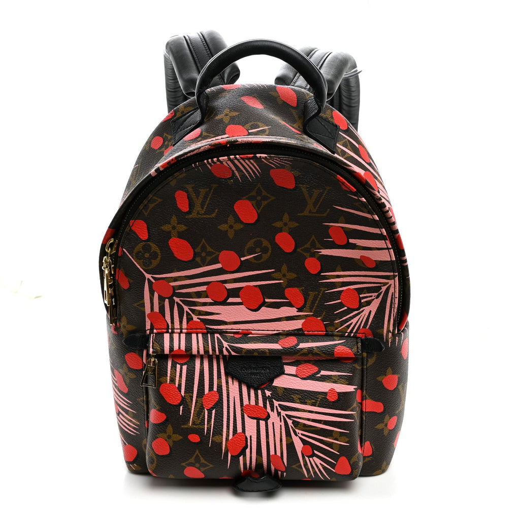 Monogram Jungle Dots Palm Springs Backpack PM Sugar Pink Poppy £¨ Direct shipment via from wholesalehk.shop