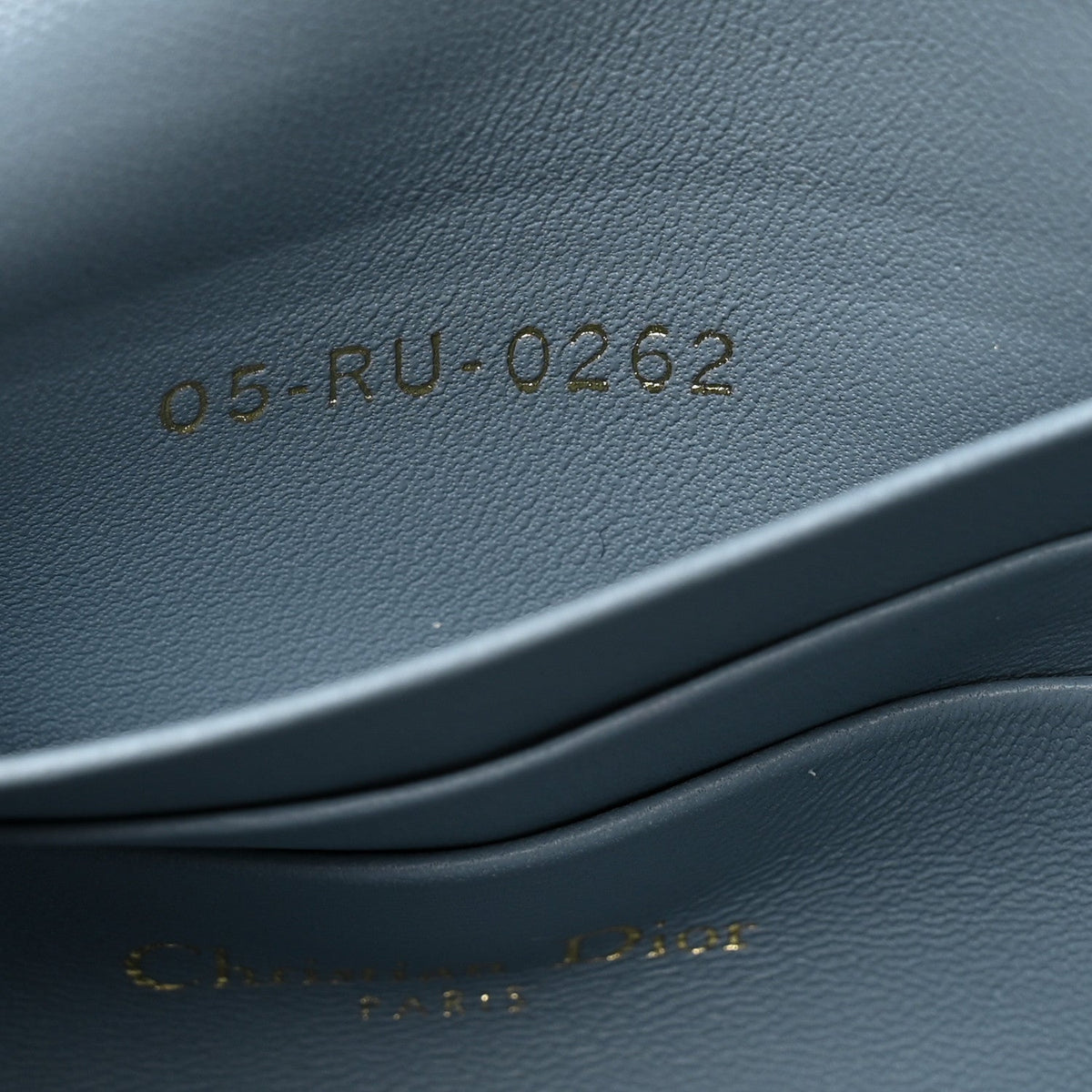 Lambskin Macrocannage Mini Dior Caro Bag Cloud Blue wholesalehk.shop