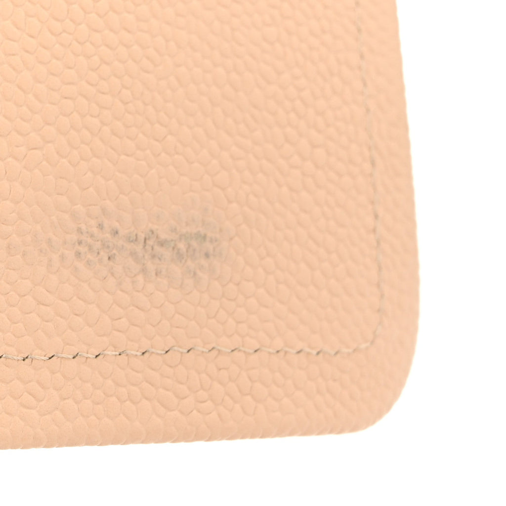 Caviar Quilted Jumbo Double Flap Beige Clair wholesalehk.shop