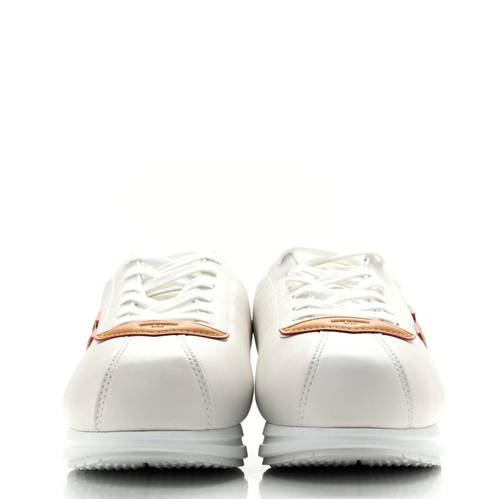 Lambskin Vachetta Mens LV Buttersoft Sneakers 10 White £¨ Direct shipment via from wholesalehk.shop