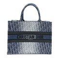 Oblique Denim Medium Book Tote Blue £¨ Direct shipment via from wholesalehk.shop