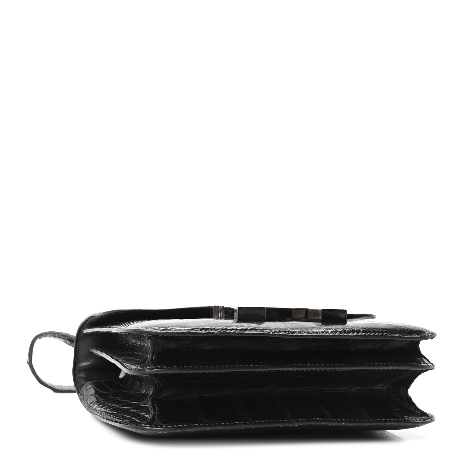 Shiny Alligator Constance 18 Black £¨ Direct shipment via from wholesalehk.shop