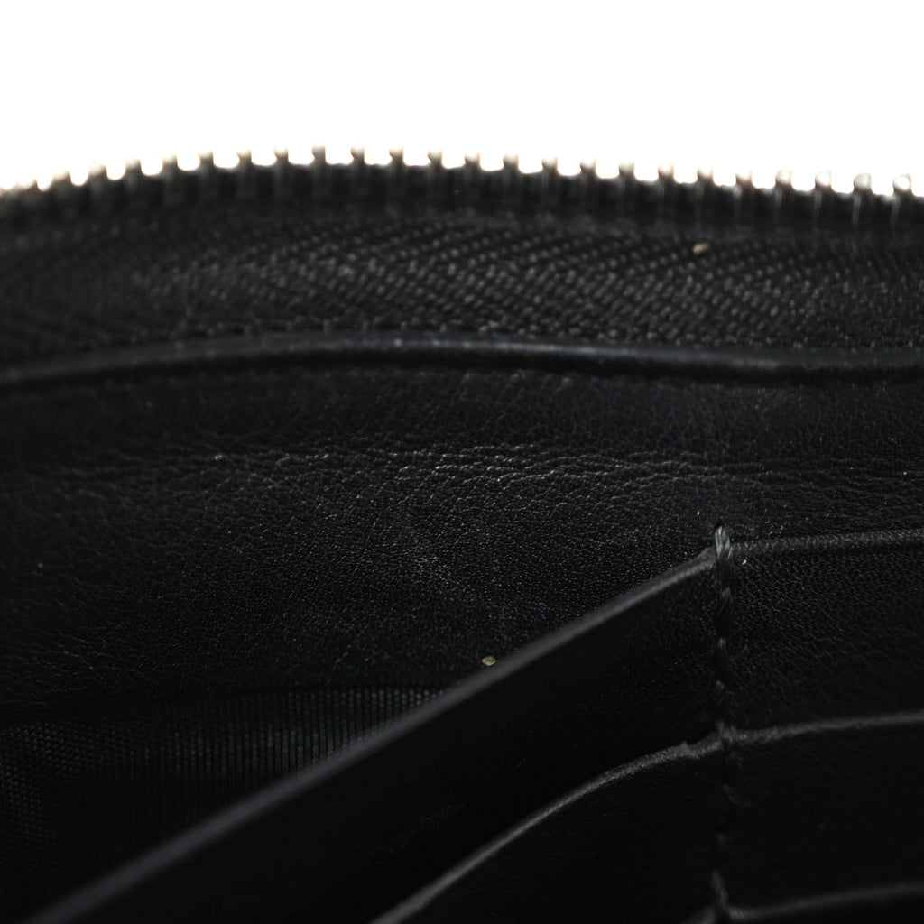 Guccissima Signature Microguccissima Bree Zip Around Wallet Black £¨ Direct shipment via from wholesalehk.shop
