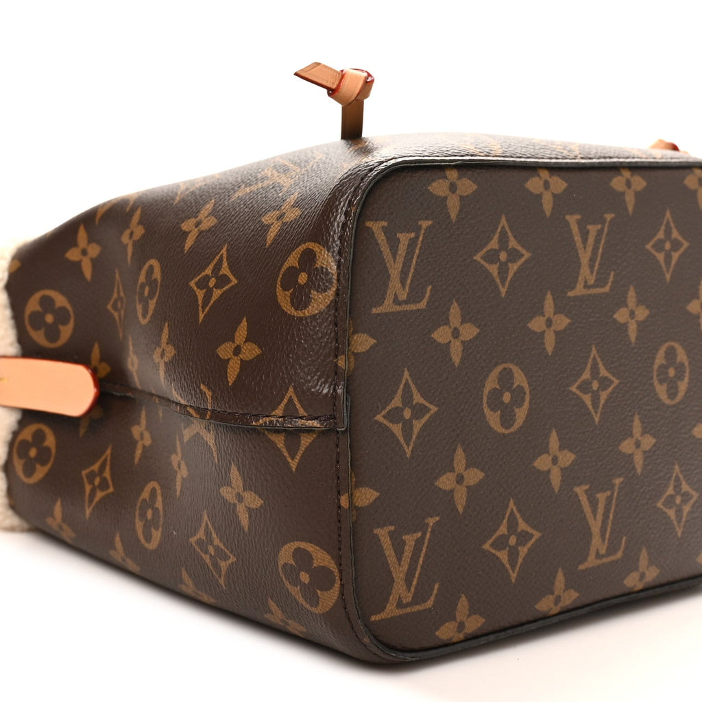 Monogram Shearling Cozygram Neonoe BB £¨ Direct shipment via from wholesalehk.shop