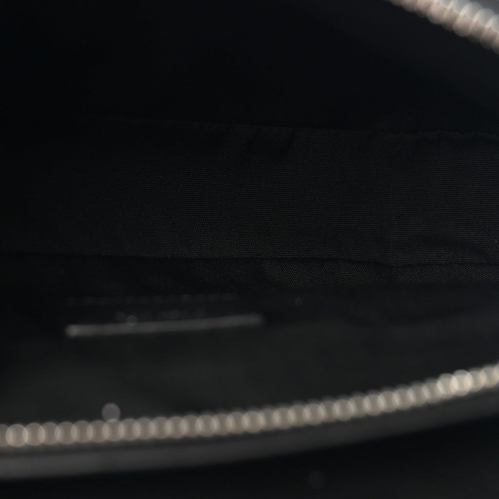 Grained Calfskin Kim Jones Saddle Bag Black wholesalehk.shop