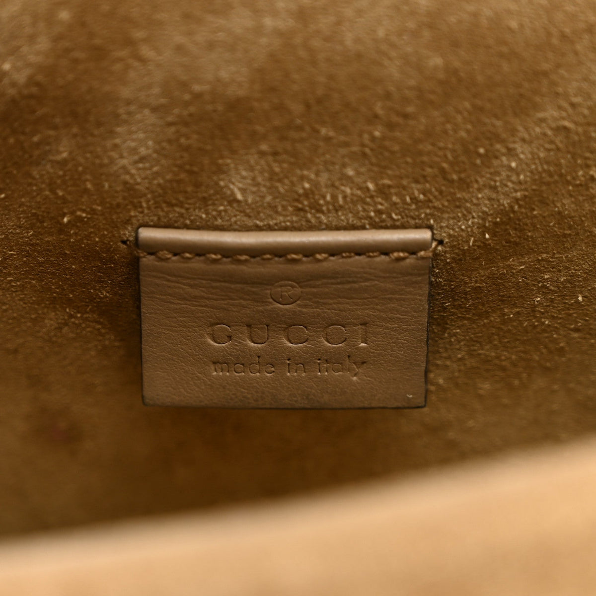 GG Supreme Monogram Suede Crystal Small Dionysus Shoulder Bag Beige Ebony Taupe wholesalehk.shop