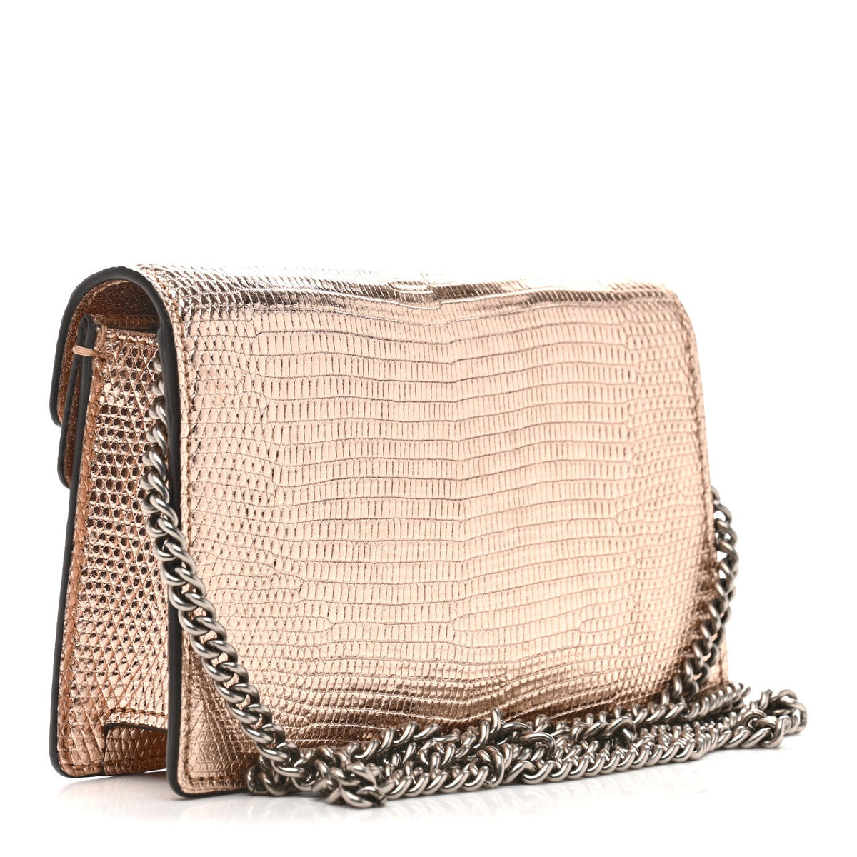 Metallic Lizard Super Mini Dionysus Bag Rame wholesalehk.shop