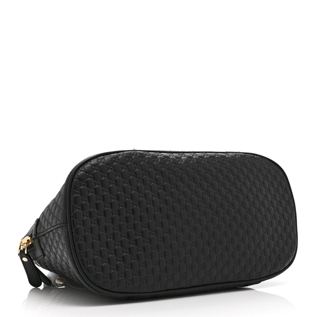 Microguccissima Medium Dome Bag Black £¨ Direct shipment via from wholesalehk.shop