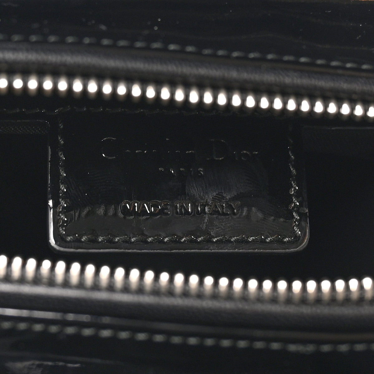 Patent Cannage Medium Lady Dior Black wholesalehk.shop